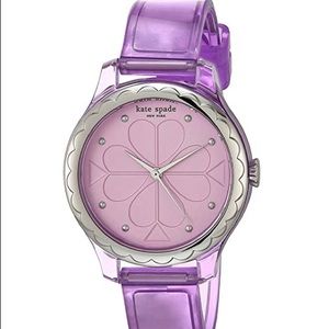 NWT Kate Spade Watch with Purple Strap